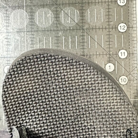 Teva Universal Men Size 10 Black Rubber Adjustable Strap Sport Sandal - Picture 13 of 13